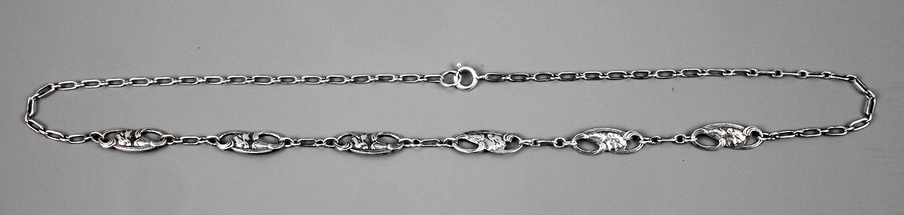 Silber Jugendstilcollier