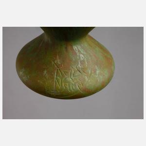 Daum Nancy seltene Marketerievase Jugendstil