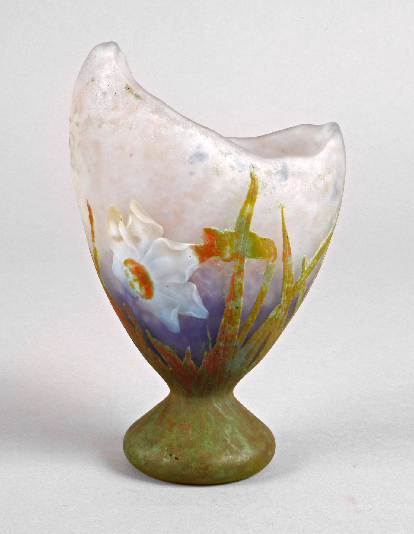 Daum Nancy seltene Marketerievase Jugendstil