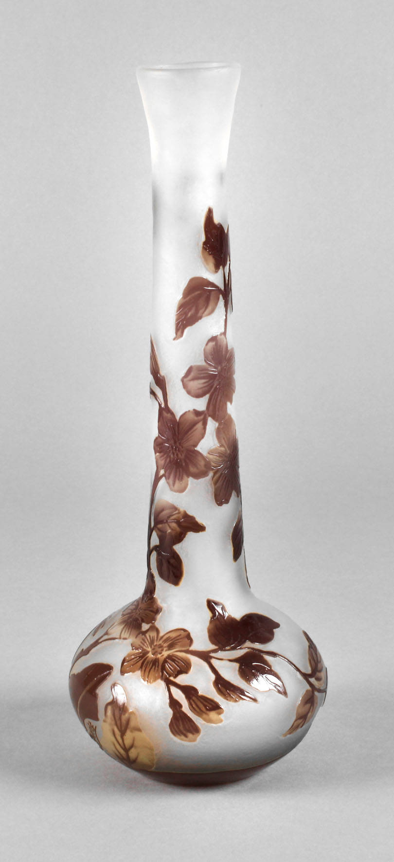 Émile Gallé Ätzglasvase