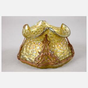 Loetz Wwe. Jugendstilvase mit Montierung