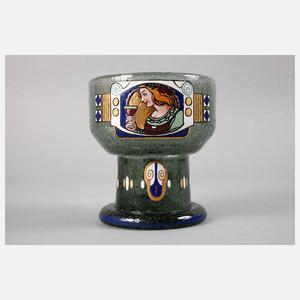 Poschinger großes Jugendstil-Pokalglas