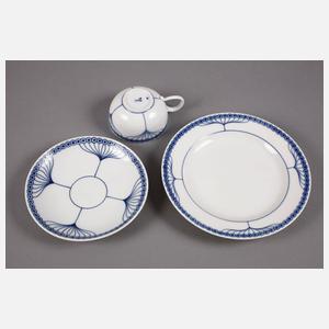 Meissen Gedeck Theodor Grust attr.