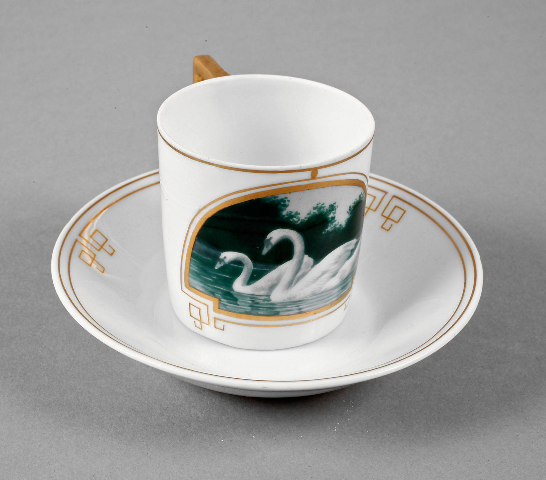 Nymphenburg Mokkatasse Jugendstil