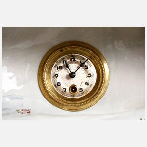 Porzellanuhr Dornröschen