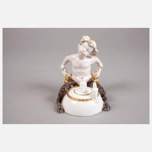 Rosenthal Faun mit Trauben