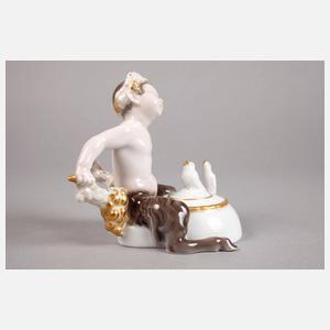 Rosenthal Faun mit Trauben