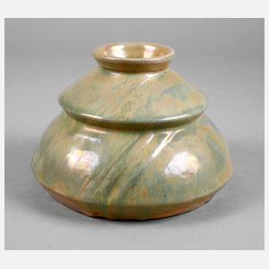 Frankreich Jugendstilvase Lüsterglasur