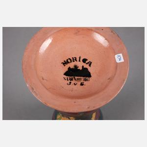 J. von Schwarz Jugendstilvase