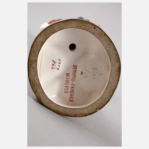 Doppelputto mit Glockenblumen Wien