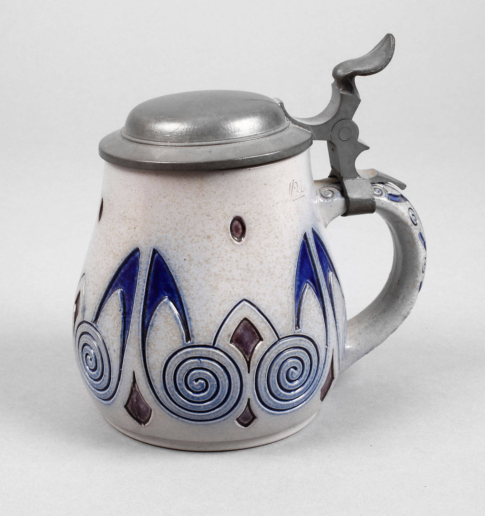 Westerwald Bierkrug Jugendstil