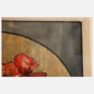 Seidenmalerei Jugendstil