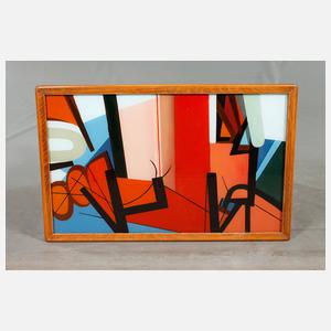 Kubistischer Beistelltisch