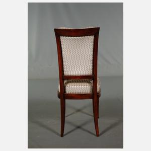 Sechs Stühle Art Déco