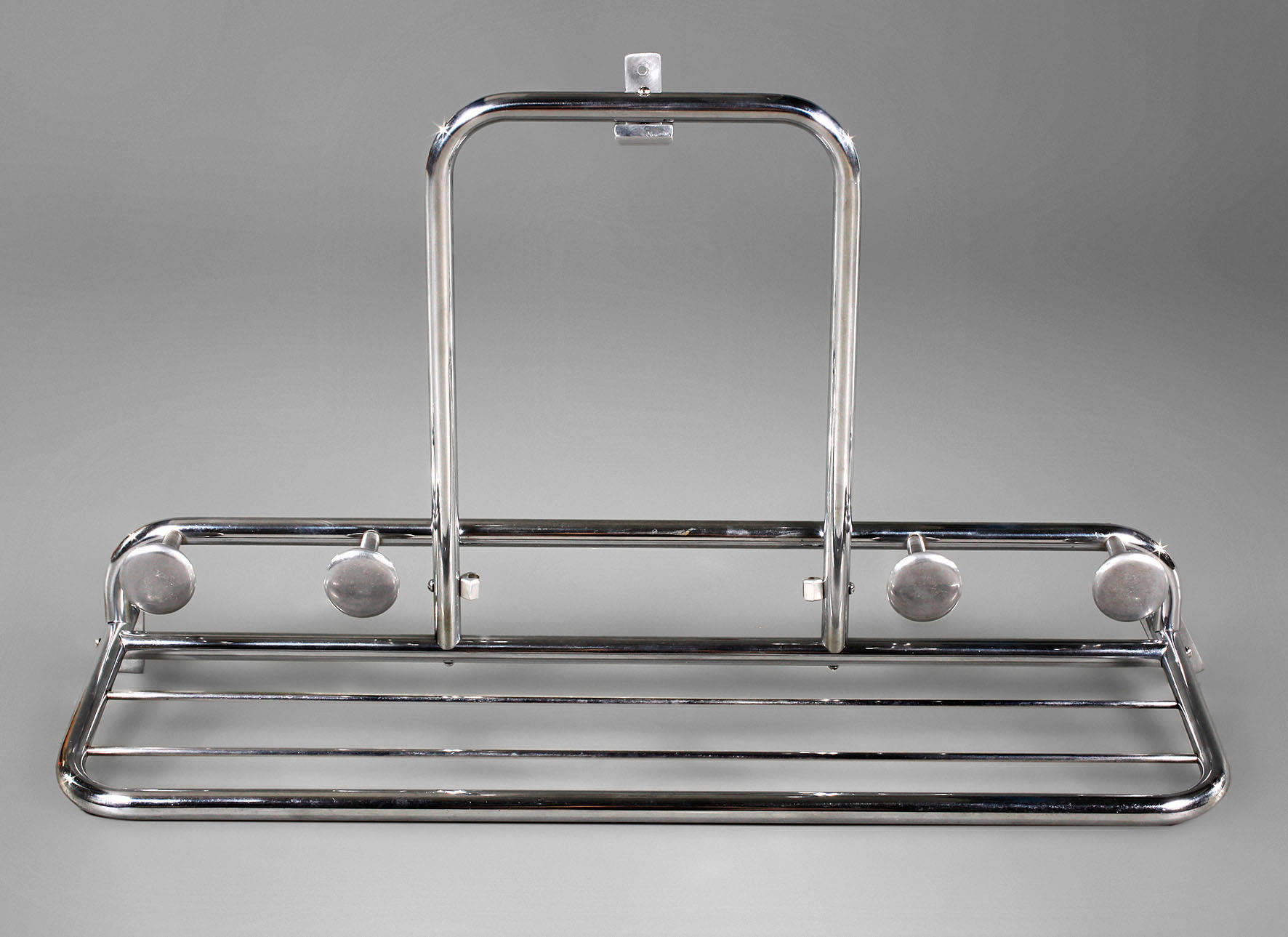 Wandgarderobe Stahlrohr