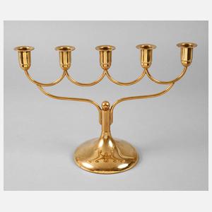 Messing Leuchter Art déco