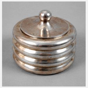 Dose Silber Art déco
