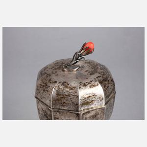 Silber Deckelpokal