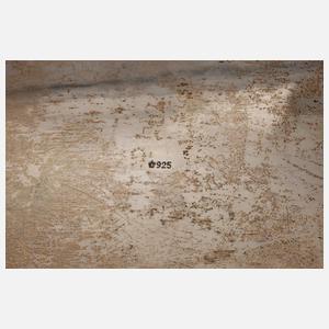 Silber Tabatiere Art déco