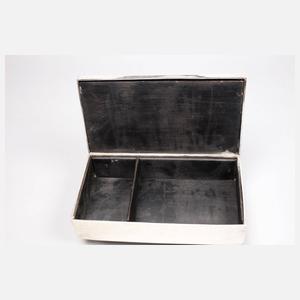 Silber Tabatiere Art déco