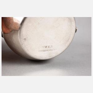 Zucker-/Sahneset Art déco