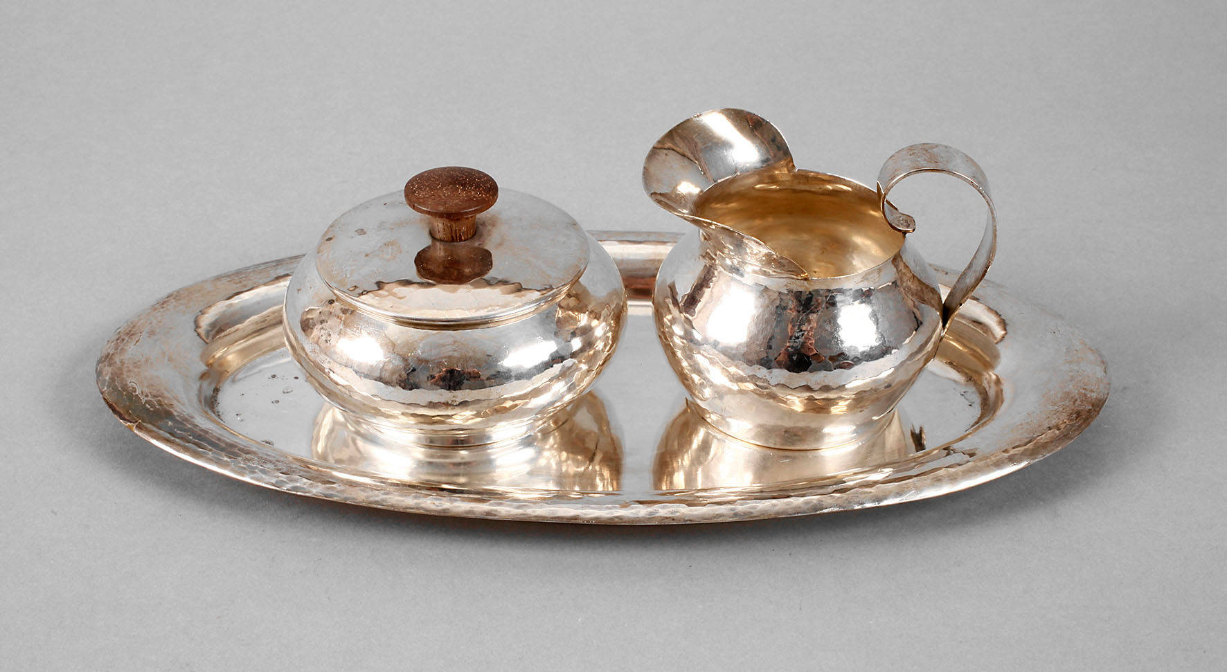 Zucker-/Sahneset Art déco