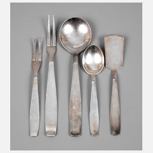 Fünf Besteckteile Hermann Gretsch