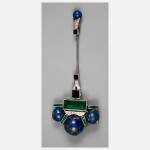 Reversnadel Art déco