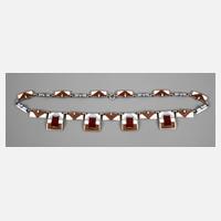 Emaillekette Art déco111