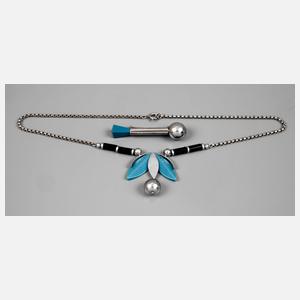 Jacob Bengel Schmuckset Art déco