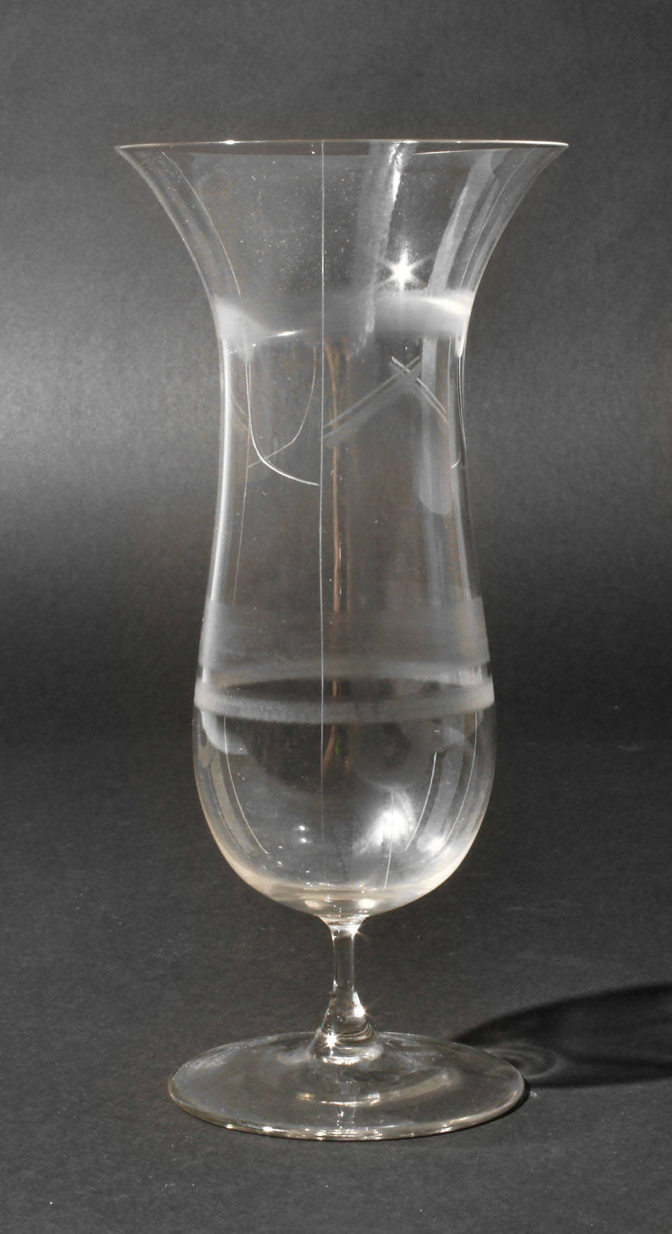 Glasfachschule Zwiesel Vase Art déco