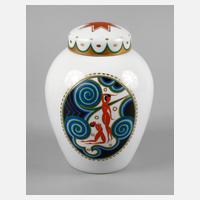 Fraureuth Deckeldose Art déco111