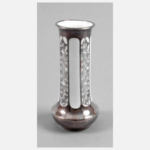 Heinrich & Co. Vase mit Silveroverlay