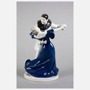 Heubach Harlekin und Dame beim Tanz