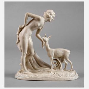 Schaubachkunst Diana mit Reh