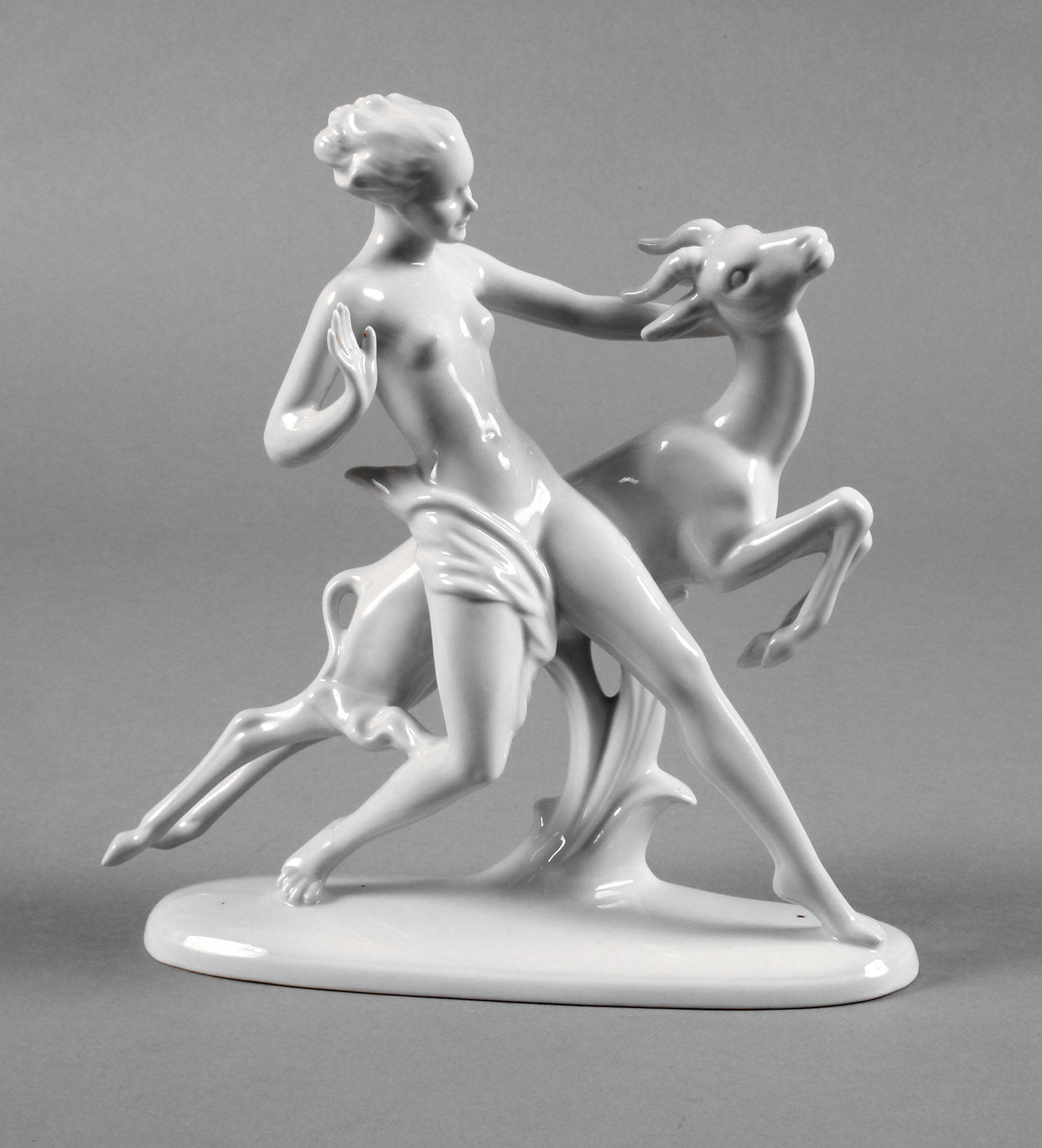 Wallendorf Diana mit Reh