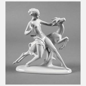 Wallendorf Diana mit Reh