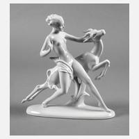 Wallendorf Diana mit Reh111