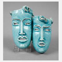 Doppelmaske Art déco111