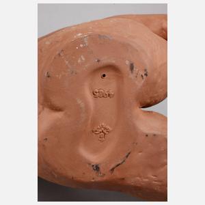 Karlsruhe sitzender weiblicher Akt