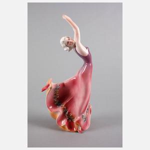 Katzhütte Tänzerin Art déco