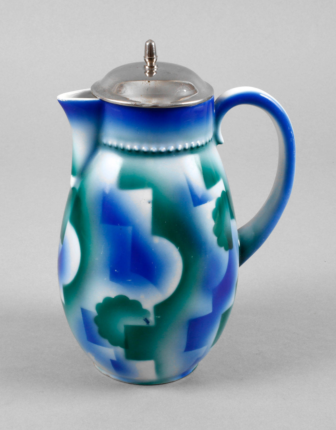 Leuchtenburg Kakaokanne Art déco