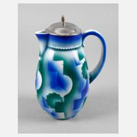 Leuchtenburg Kakaokanne Art déco111