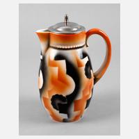 Leuchtenburg Kakaokanne Art déco111