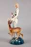 Marcel Goldscheider Figur Mädchen mit Rehbock