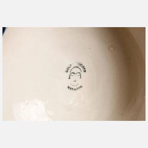 Marcel Goldscheider Figur Mädchen mit Rehbock