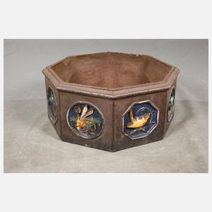 Übergroßer Blumentopf Art déco