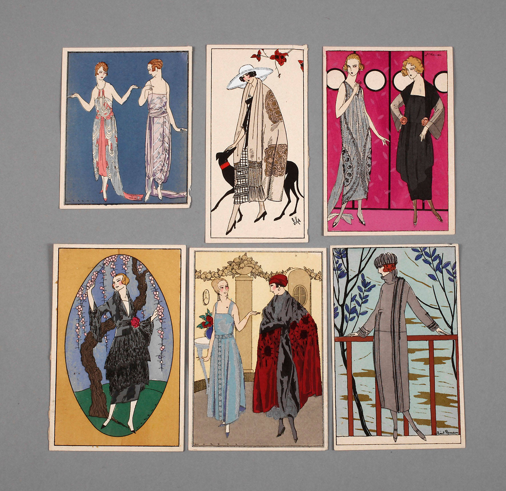 Konvolut Wiener Modetafeln