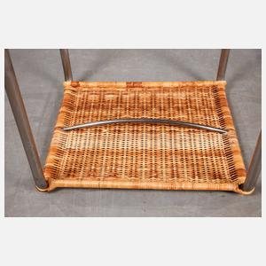 Stahlrohrhocker Mies van der Rohe MR 10