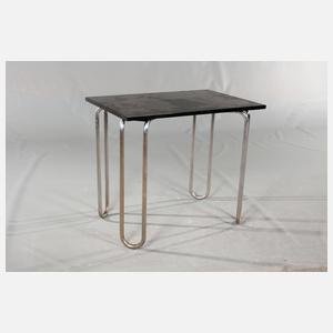 Tisch und Sessel Stahlrohr